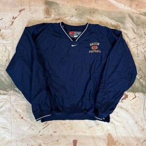 Vintage Bruins football Nike center swish windbreaker